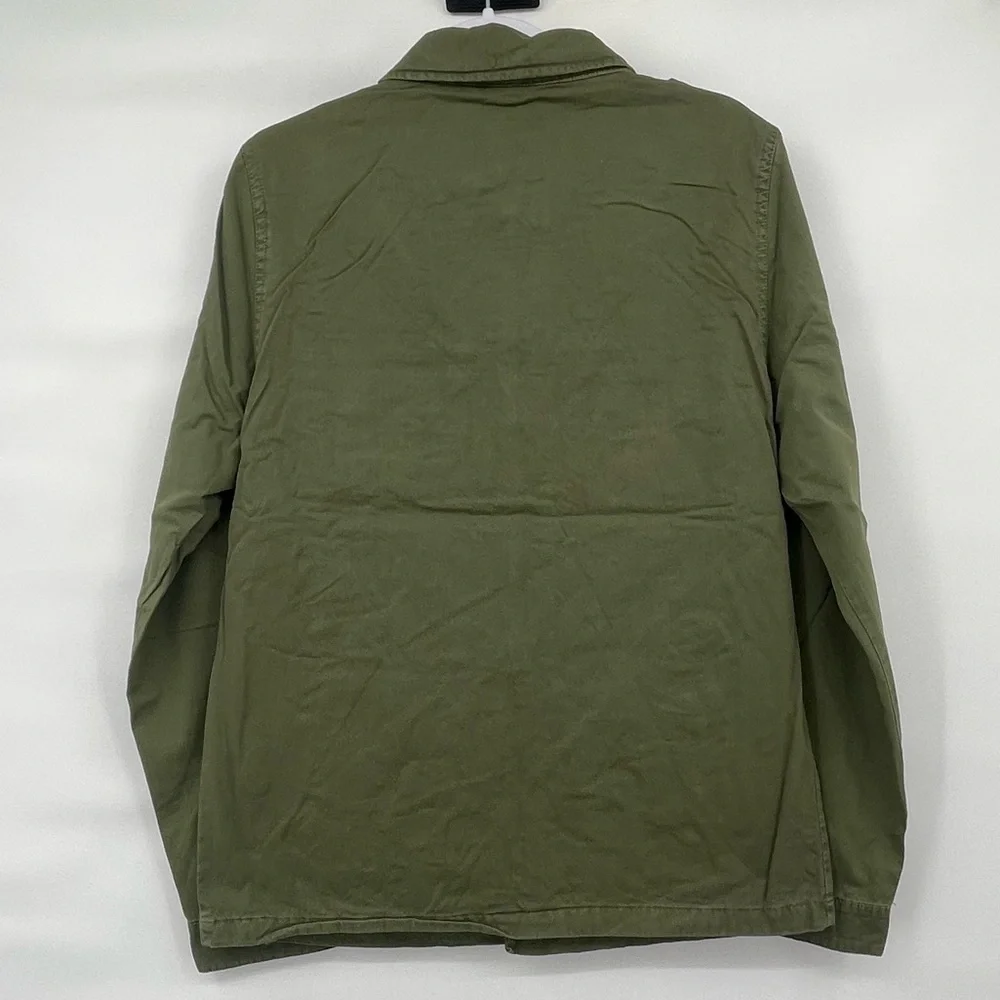 Indigo Star nwt olive green military field jacket utility coat